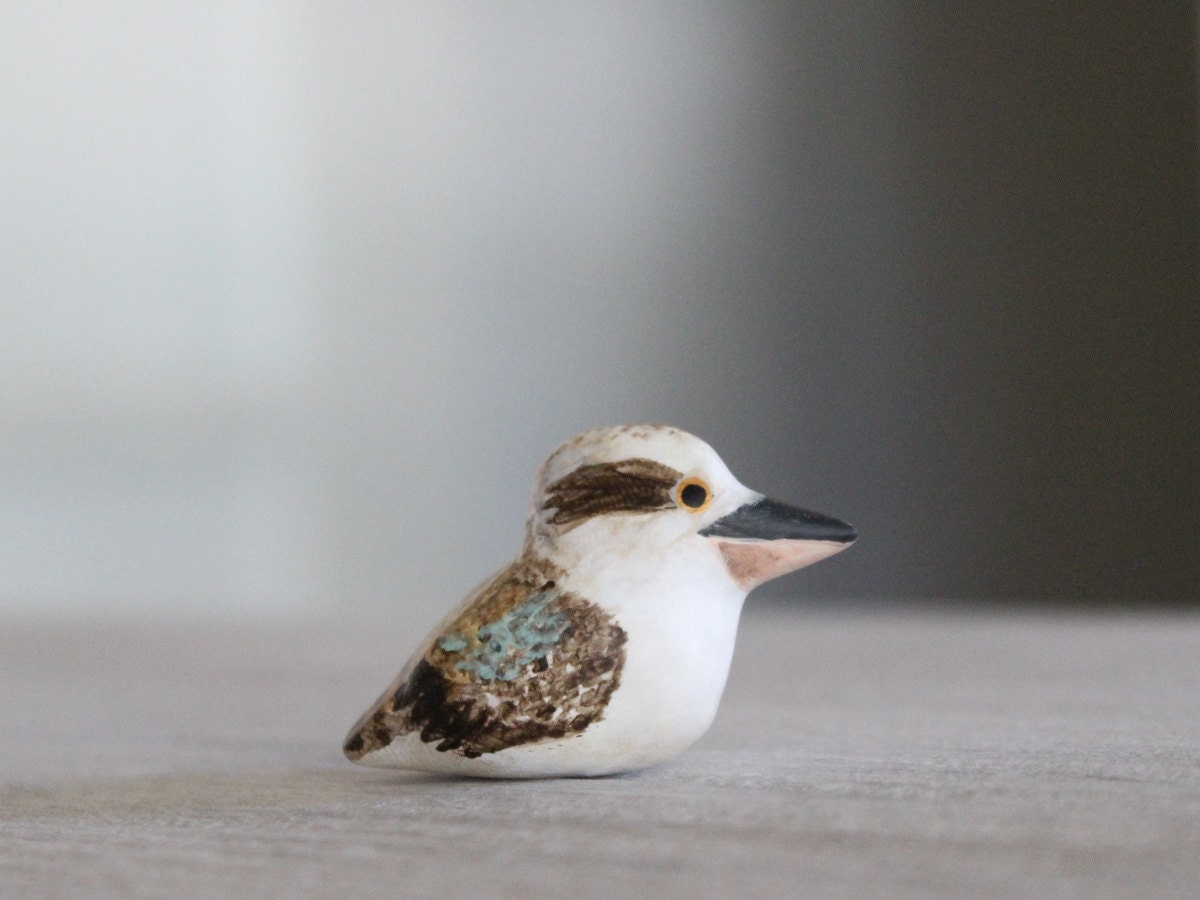 Kookaburra pocket totem figurine