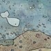 Underwater Whale Illustration Print 5x7