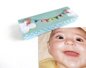 Baby Welcome Banner Announcement Magnet - ART Magnet - Baby Shower Gift