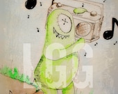 ABC art, Letter M, M is for Music