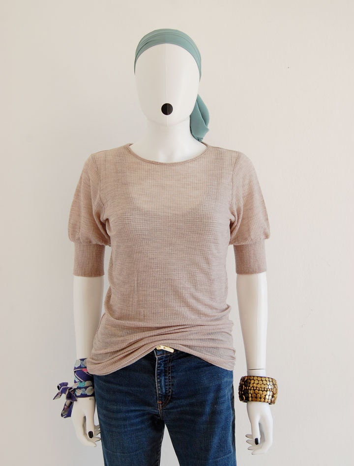 SALE vintage wool tshirt