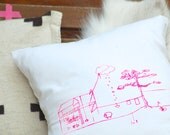 White Cushion cover 45 x 45 cm Free shipping
