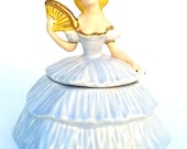 Vintage Southern Bell Vanity Powder Dish
