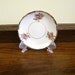 Bone China Butter Pat, Miniature Plate from Child's set, White with Roses, Butterpat, Tip Tray, Pin Dish