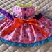 XS-S Whimsical Colorful Ladybugs Dog Dress Pets Apparel Clothing