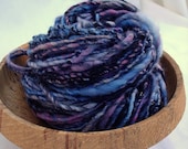 Handspun Yarn - Night Boat to Cairo - Star Crossed Lovers  - 6 oz  Singles Art Yarn