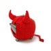 Knit tea cosy red devil horns Halloween novelty tea cozy unique unusual cozies Made to Order