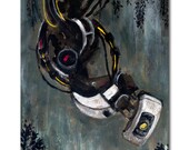 GLaDOS Portal Gaming Postcard Art Print 6x4"