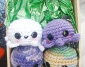 Custom Kawaii Amigurumi Octopus Squid Baby Plush Tiny Toy