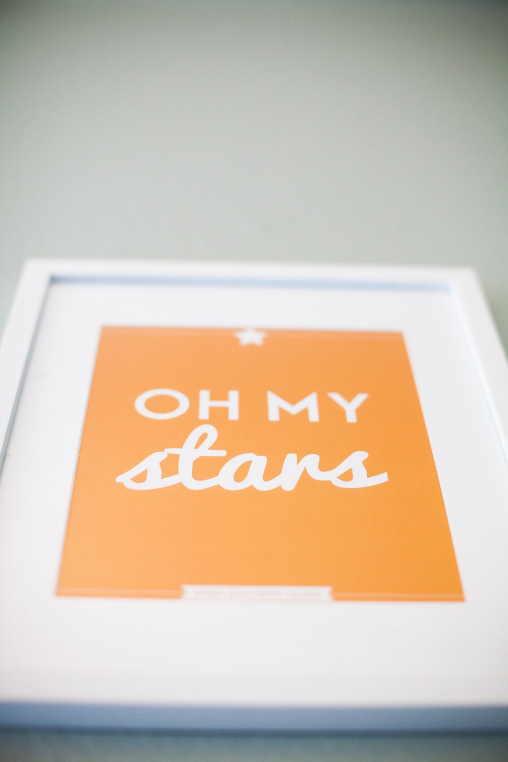 Southern Sayings: 8 x 10 Oh My Stars Print - Sweet Southern Charm Wall Art