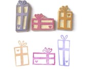 Heart Gifts - Hand Carved Rubber Stamp Set