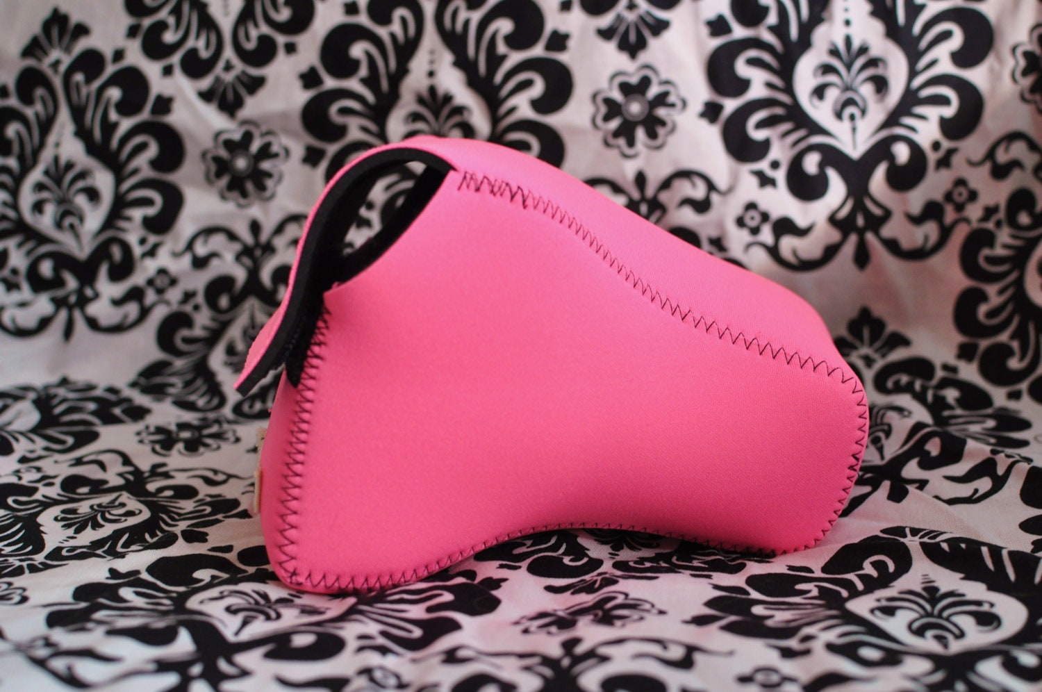 DSLR Camera Case - Pink / Black Neoprene