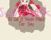 Game of Thrones Horse Heart Card