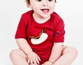 12-18 mos Top Dog organic onesie