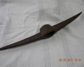 Vintage Pick Ax rusty and rustic metal home decor 24 1/2"