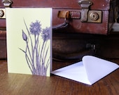 Chives Greeting Card