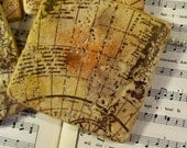 Coasters Old World Map Antiqued in Gold & Rust Coasters Travertine Coasters Map Lovers Etsy Men