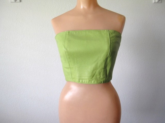 Lime Green Bustier