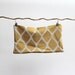 As seen in BETTER HOMES and GARDENS - Aya handprinted in metallic gold on natural organic hemp 12x21