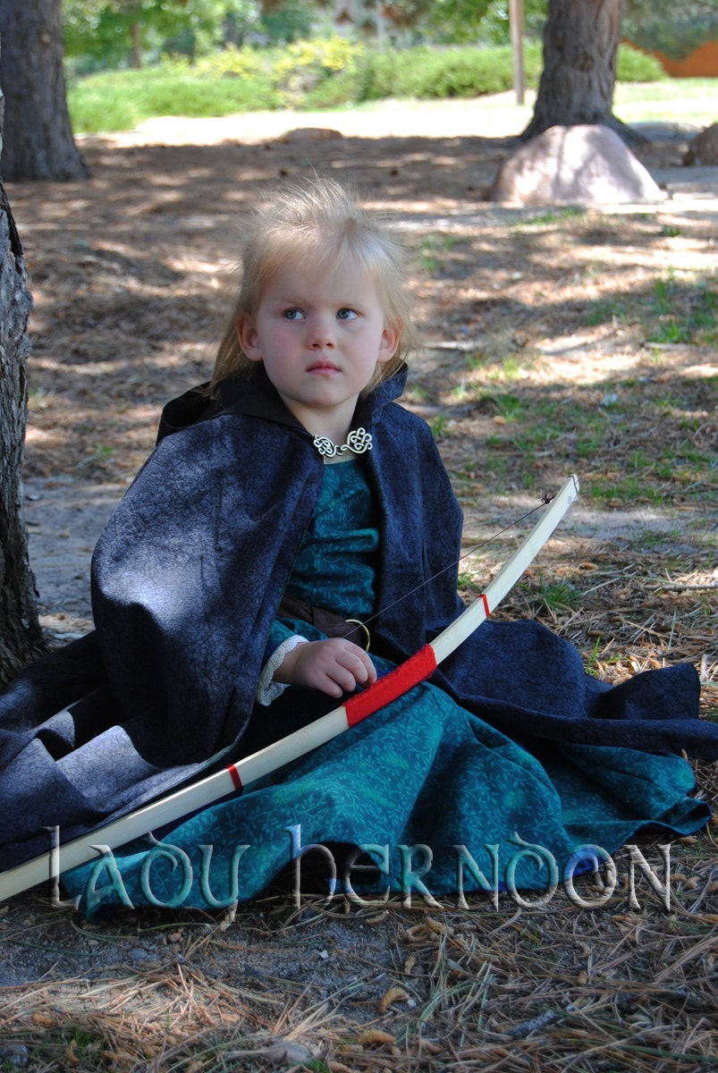 My Fairy Tale: Merida's Hooded Cloak from Disney Pixar's Brave - Sizes 2T, 3T, 4T, and 5