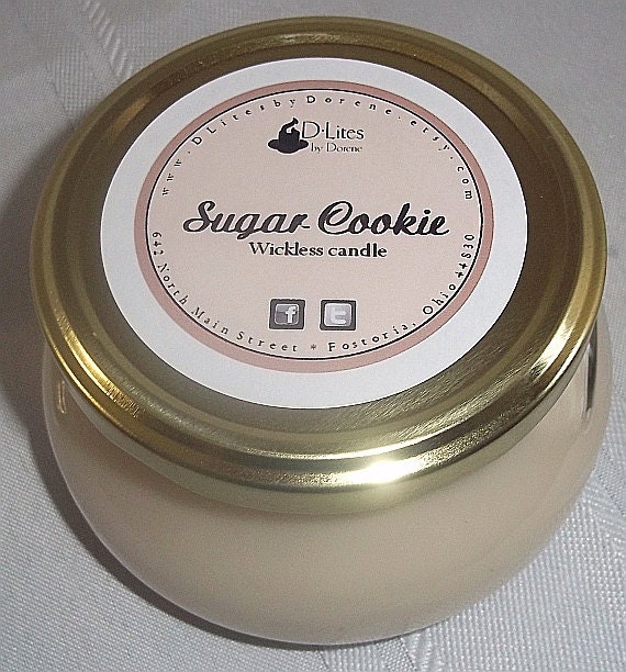 Sugar Cookie wickless candle - sale