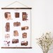 Photography cameras - timeline canvas poster - vintage educational chart illustration CAP2004