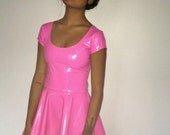 Bubblegum Pink Skater Dress