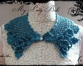 Crochet Necklace Crochet Collar Handmade