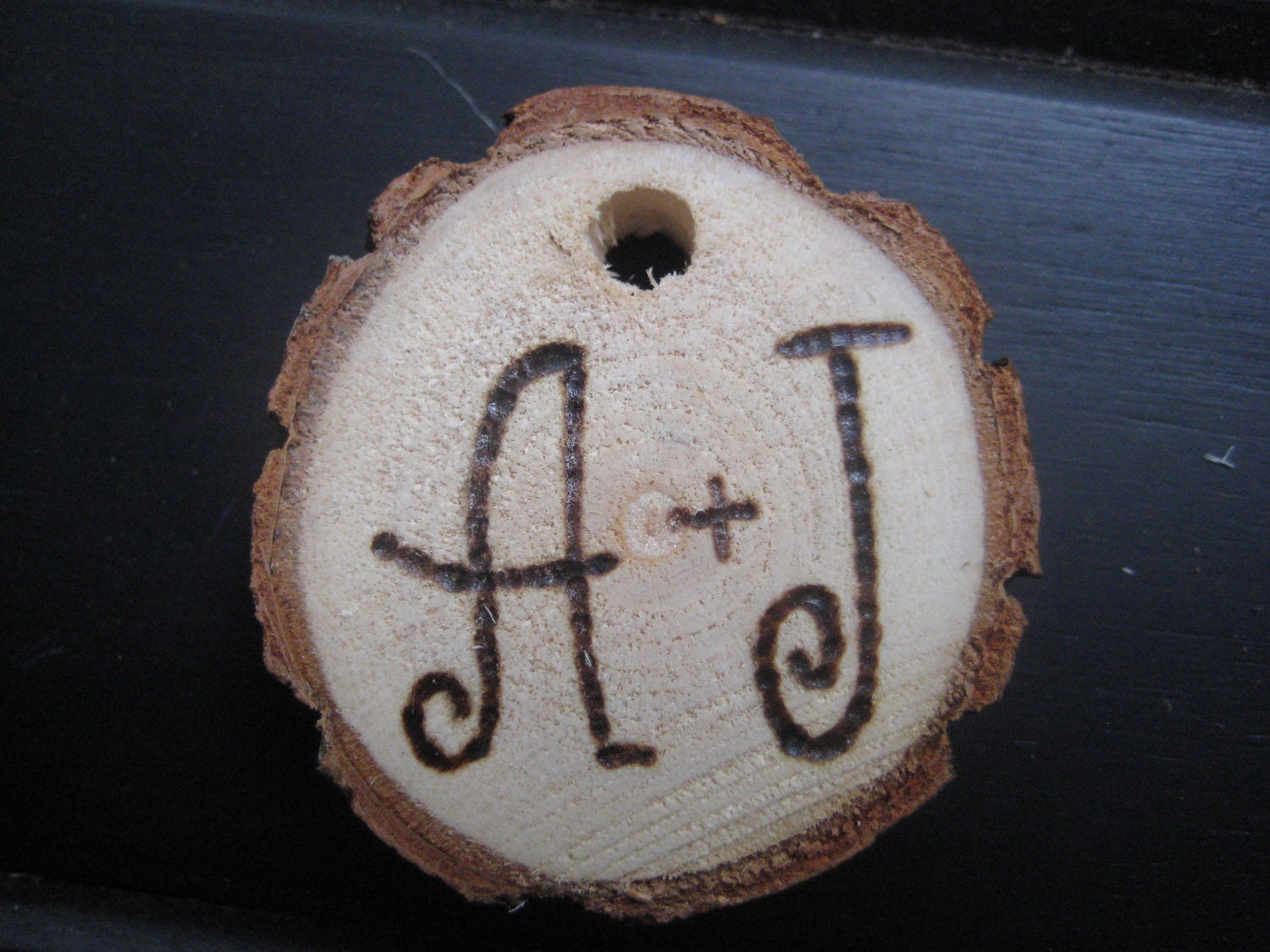 Rustic Wedding Wood Slices Personalized