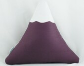 Little Mountain pillow - Purple - Free tracking shipping - Ready to ship