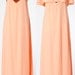 70s Vintage Dress Maxi Dress Formal Pink Coral Cape Small Medium