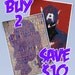 Art print deal BUY 2 SAVE 10 DOLLARS (420mm x 297mm)