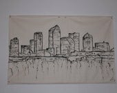 City Canvas Mural- CUSTOM ORDERS ONLY
