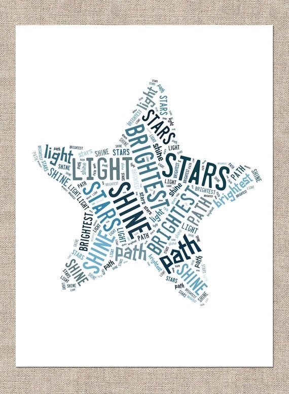 11x14 "Shining Star" Print - CreativeinBloomLLC