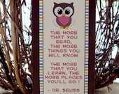 Owl Bookmark, Owl Party Favor, Bookmark Favor