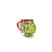 Pippi's OOAK Greens Mug Cozy, Colorful Crochet Mug Hugger, Mug Cover up, Mug Wrap, Christmas Gift, Unique, For Her, For Him, Lime