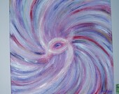Abstract Art, 24 Inch Square Canvas Acrylic Painting, Original Painting - SYNERGY
