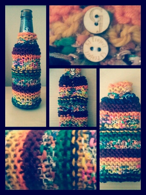 Novelty Handknit Beer Sock