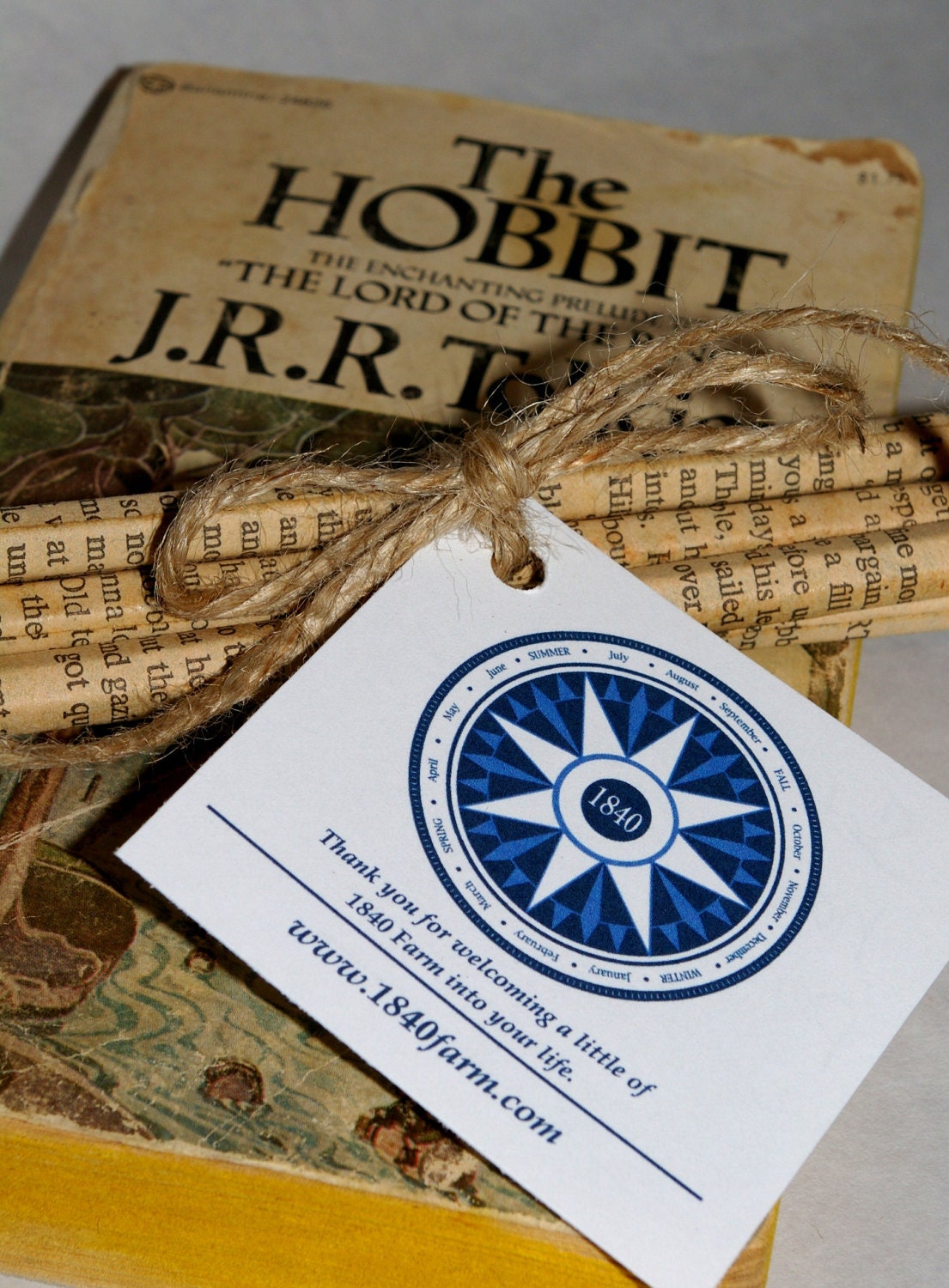 The Hobbit - Hand Wrapped Set of Six Pencils