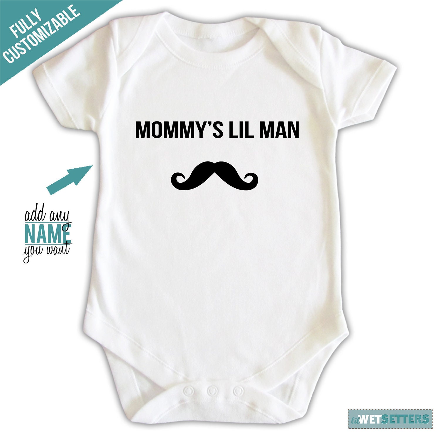 Mommy's Lil Man, Daddy's Best Bud, Lil Man, Mustache, Mustache Baby Shower, Baby Onesie, Kids Tee