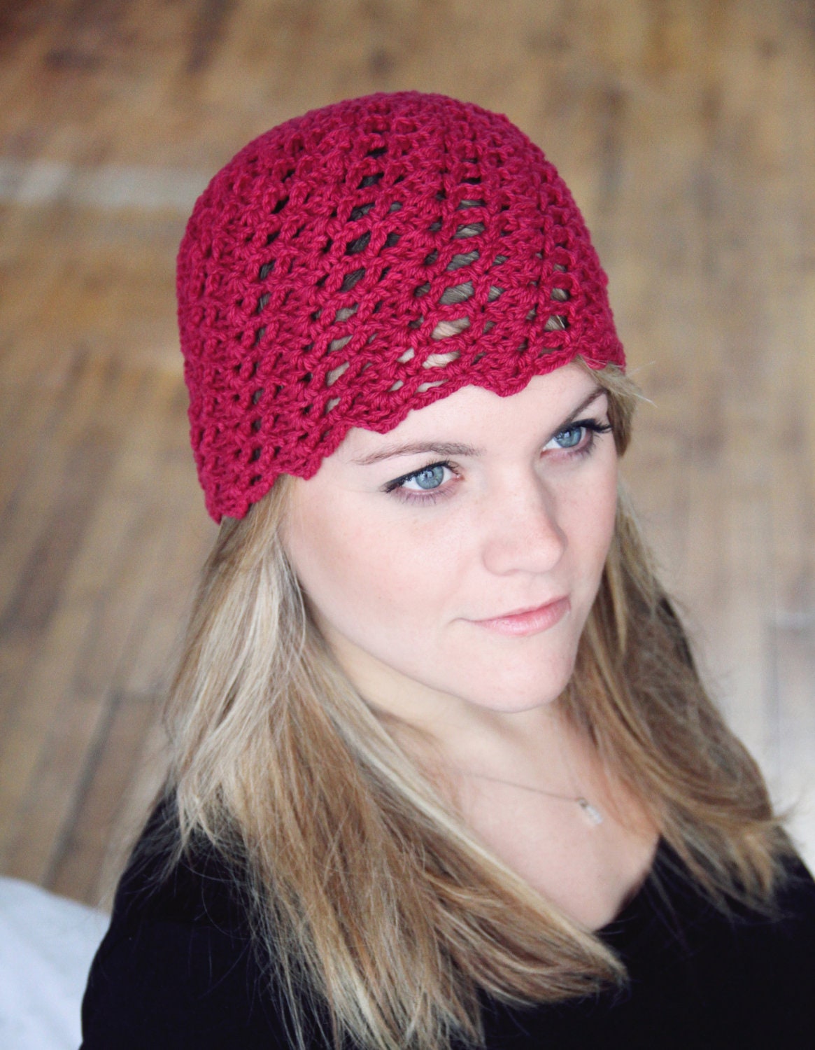 Hat CROCHET PATTERN Cloche Beanie pdf The SABINA