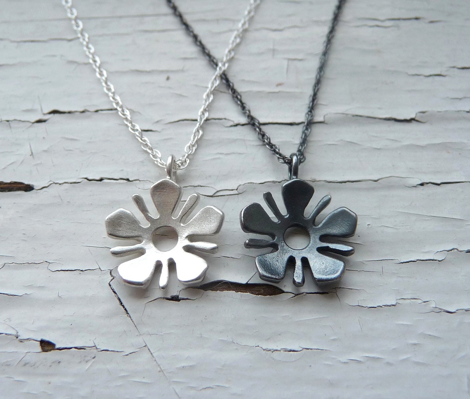 forget-me-not necklace