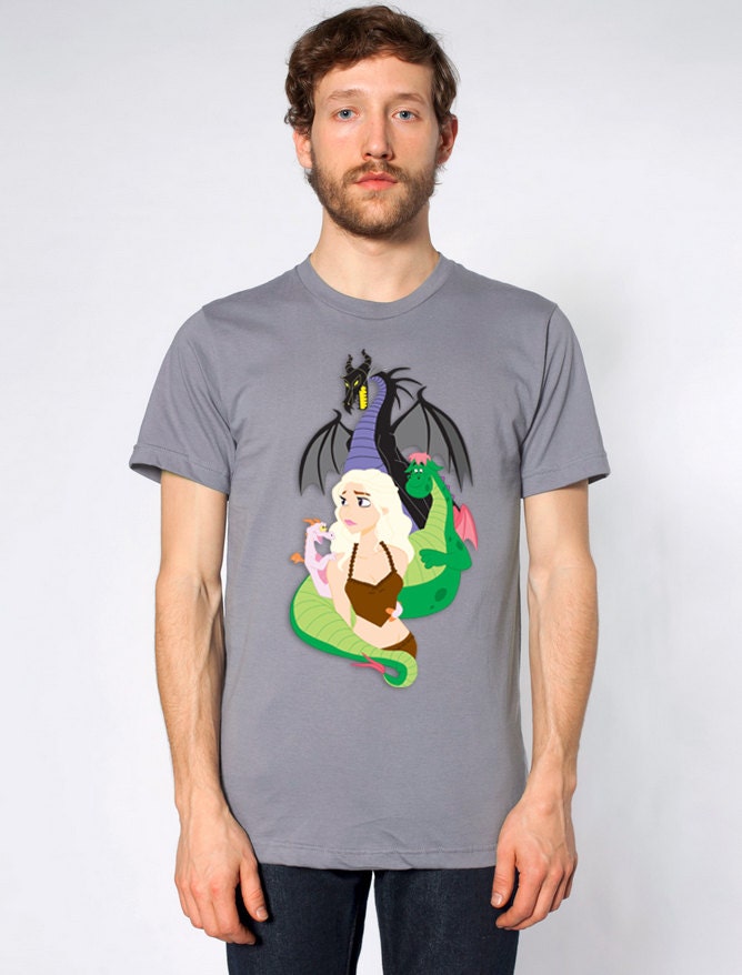 Mother Of Dragons T Shirt - Unisex - Disney / Game of Thrones Khaleesi Mashup