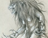 Lycanthrope Matted Original