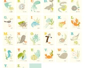 ALPHABET 26 CARD SET - Sea & Shore