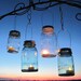30 Candle Lantern Lids DIY Wedding Mason Jar Lanterns, Hanging Candle Holders, Outdoor Country Garden Party, Lids Only