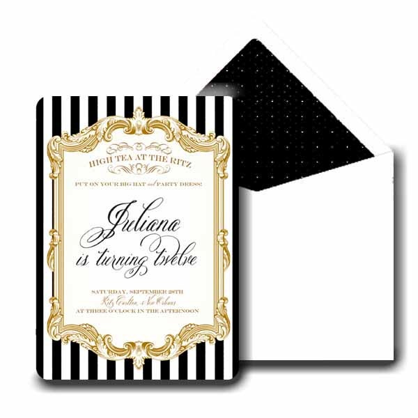 My Fair Lady Invitation . My Fair Lady Collection . by Loralee Lewis