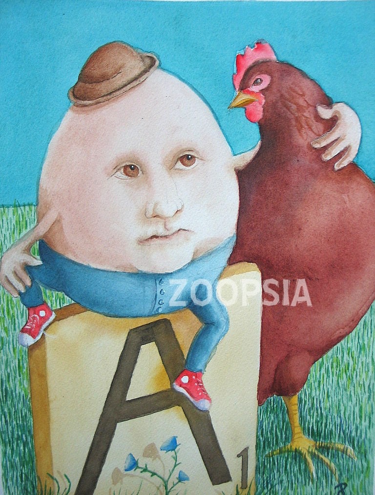 Humpty Dumpty Card