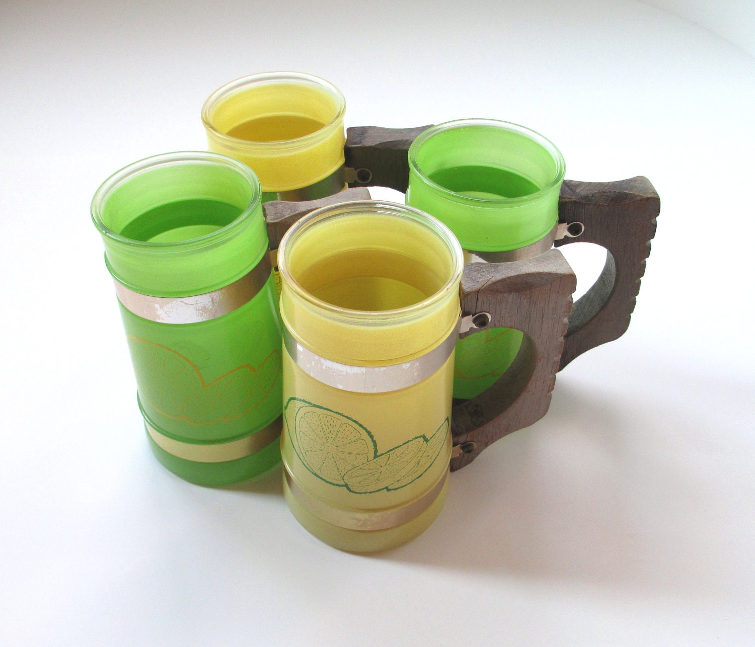 Vintage Siesta Ware Mugs, Set of Four