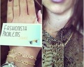 Gold or Silver Name or Word Bracelet